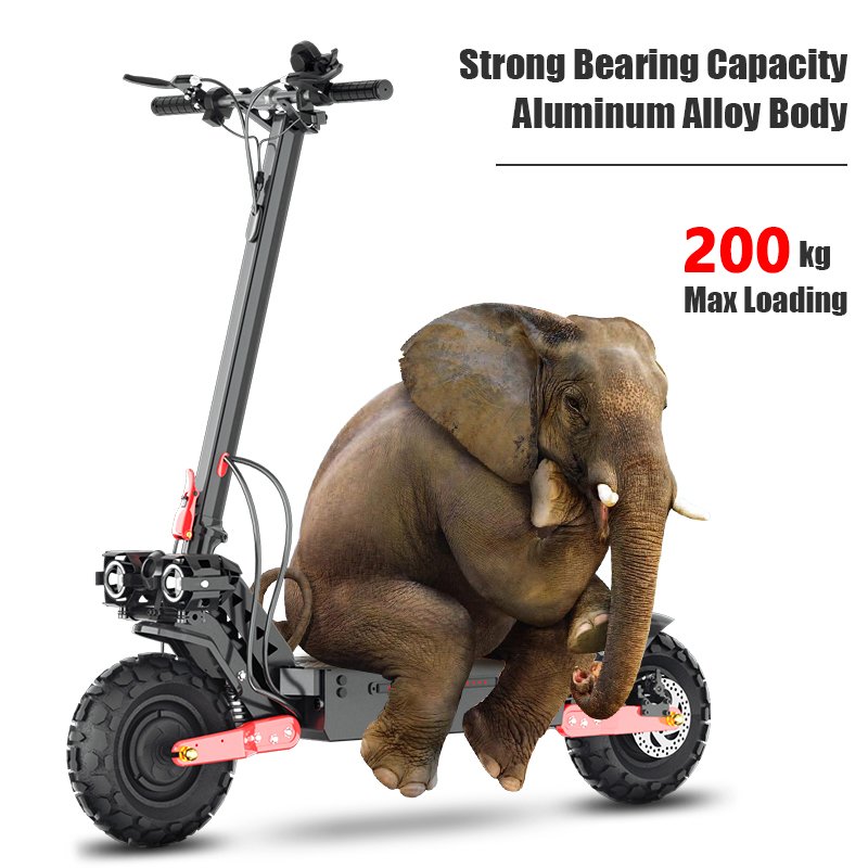 US EU warehouse Double motor 2000 W e scooter off road foldable adult 11 inch powerful electric scooter