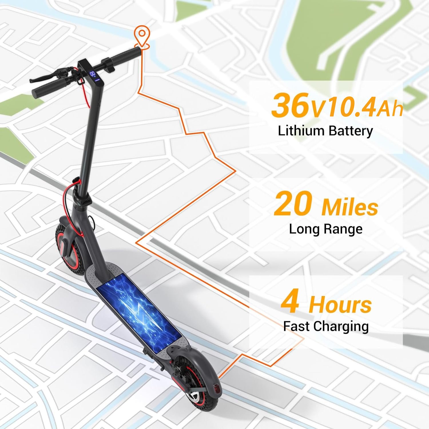 Wholesale for e-scooter Folding 350W motor 36V 10.5Ah Battery 3 speed Max Speed 30km/h adults electric scooters.