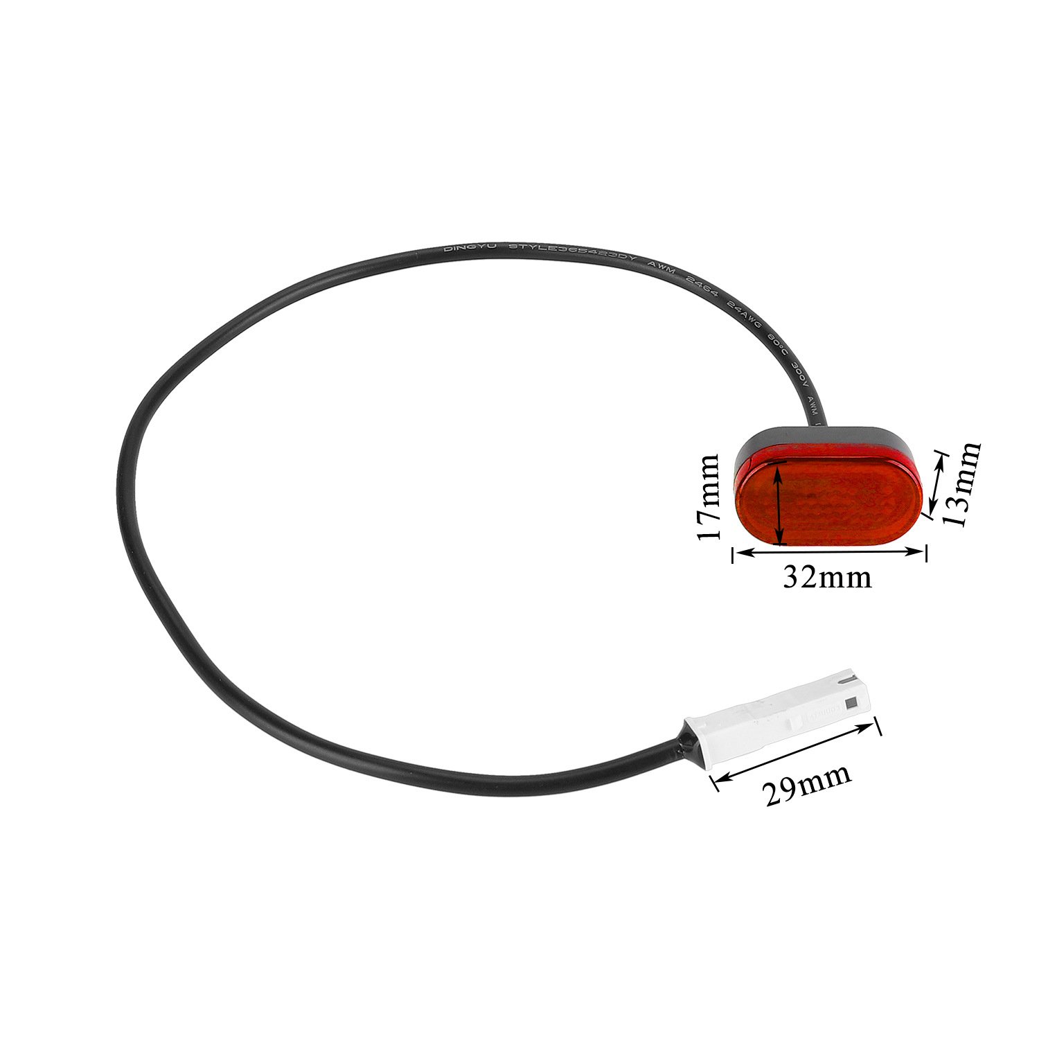 Good Penetrability Tail Lights For M365 Pro Pro2 1S Electric scooter Accessories Practical Brake Warning Lights Rear lights