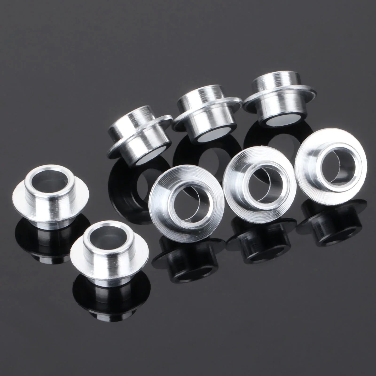 Aluminum Skateboard Bearings Spacer Sleeve,Replacement Wheel Bearing Bushings For Roller Skates,Scooters,Skateboard Wheels Parts