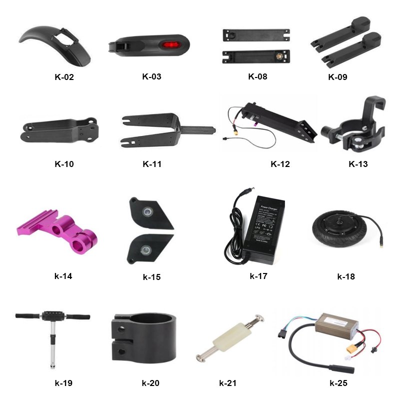 New Image E Scooter Body Parts Full Sets Original Max G30 Repair Parts For Max G30 Electric Scooter Spare Parts Accessories