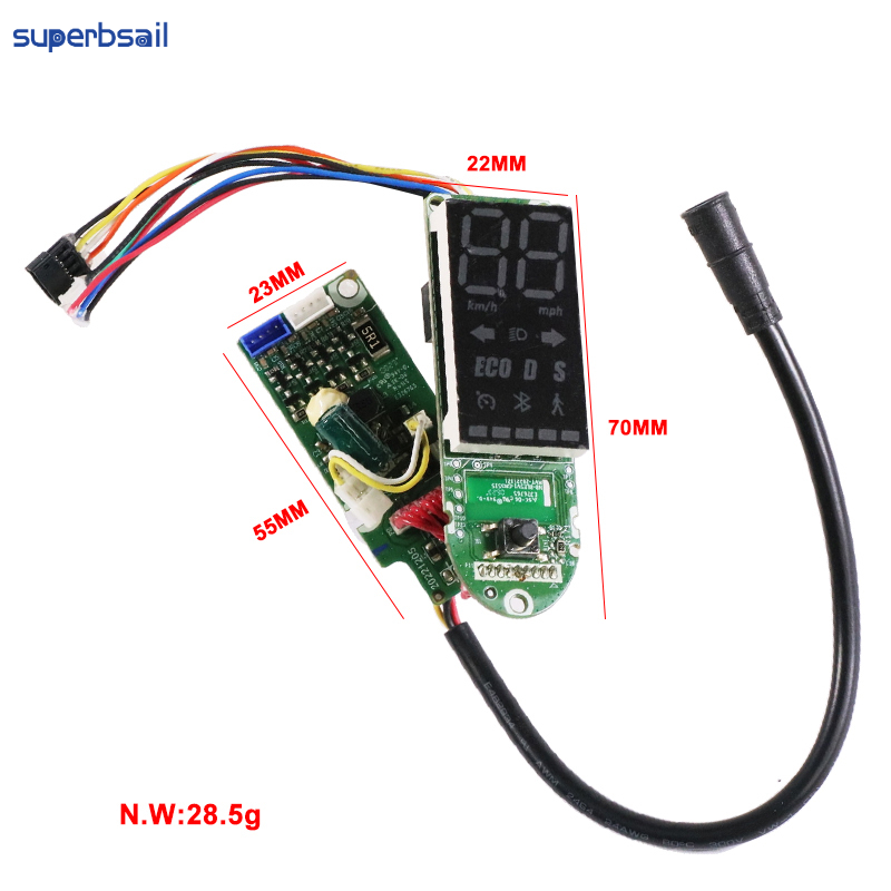 Original Dashboard For Ninebot Max G2 Electric Scooter KickScooter LED Display Bluetooth Board Motherboard Parts