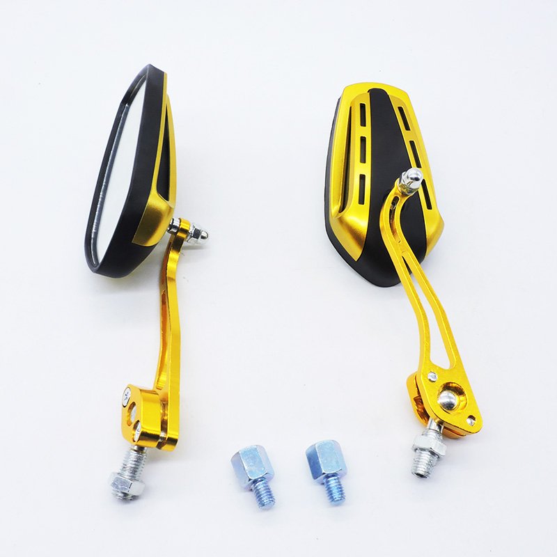 SH-2218 Motorcycle Bike motorbike Scooter Side Rearview Mirror wholesale Motorcycle Rear View Mirror Decoration Mirror