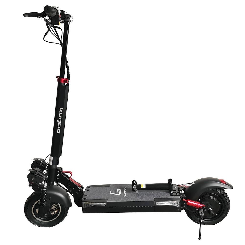 CE FCC RoHS Certification Oversea KUGOO M4 Pro Foldable Electric Scooter 10 Inch Off-road Tyre 500W 48V 21Ah Battery for Adults
