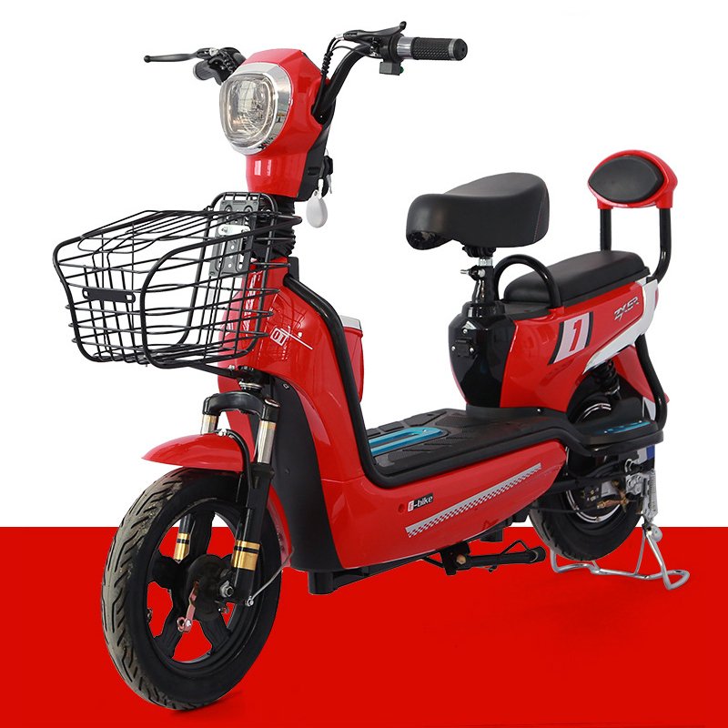 2 wheel electric scooter china 350w 48v high speed fat tire electric scooters with pedals for adults citycoco