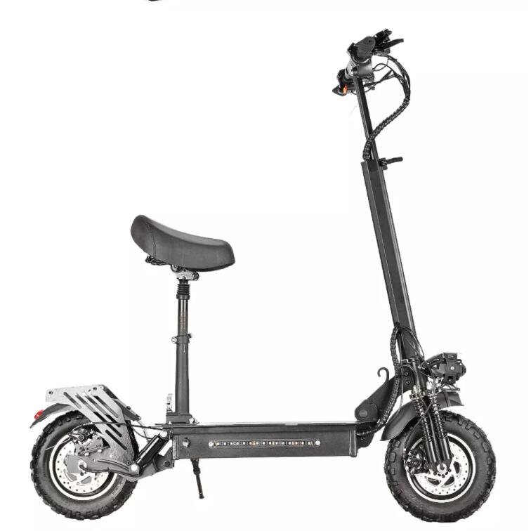 10-inch 1200W City Coco Electric Scooter Adult Motorized Two Wheel Foldable Dual Drive Motor Lithium Battery Electric Scooter