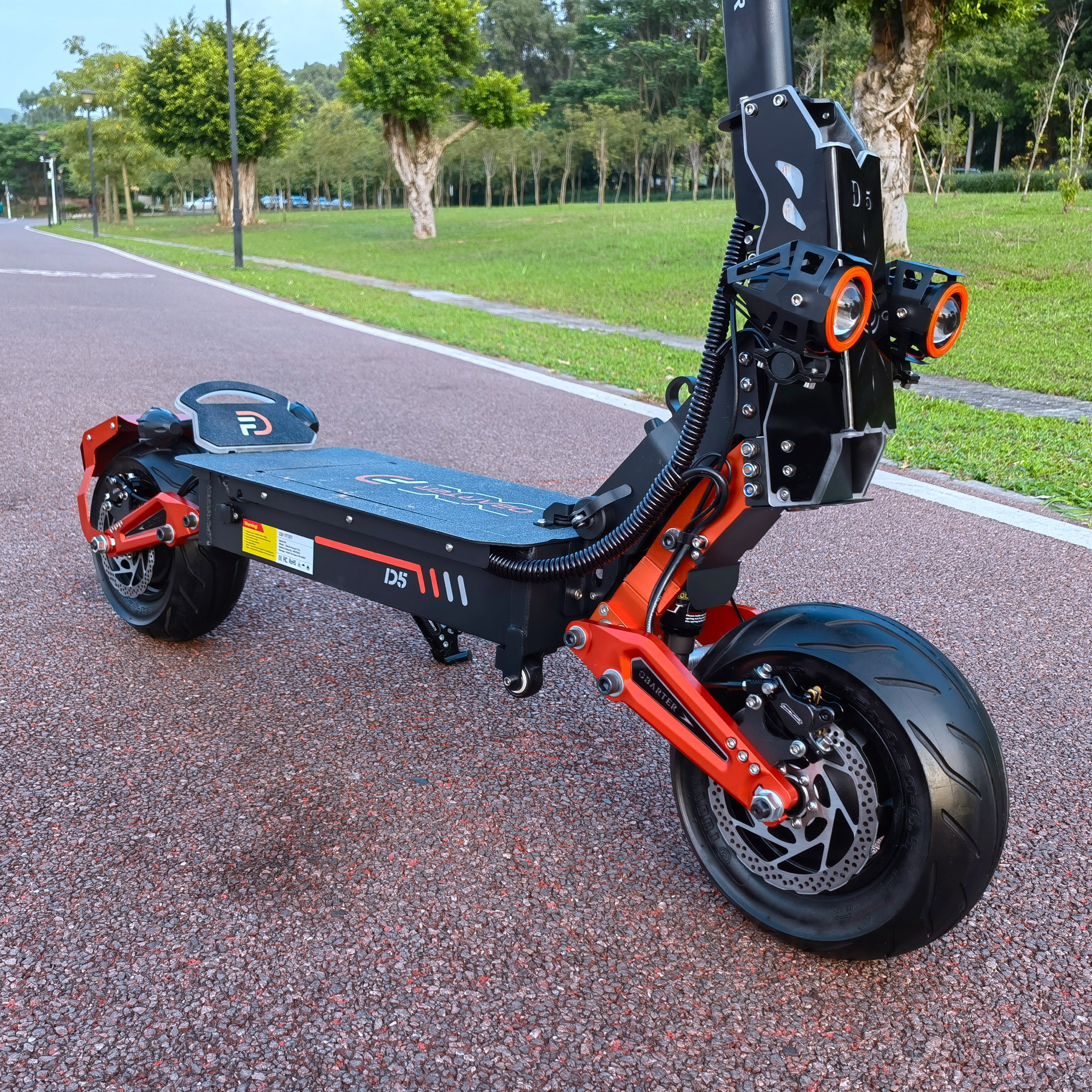 48V 60V 72V 5000W 70km/h 35Ah D5 12inch powerfully electric scooters in EU US warehouse