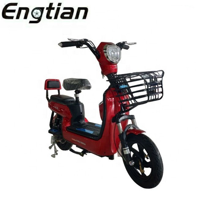 OEM 350W China 48V adult electric bike with pedals Factory Sale big power enduro ebike 2 wheel electric scooter