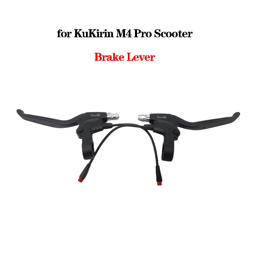 1 Pair Brake Lever for KUGOO KIRIN M4 Pro KuKirin M4 Electric Scooter Brake Handle Lever Replacement Spare Parts
