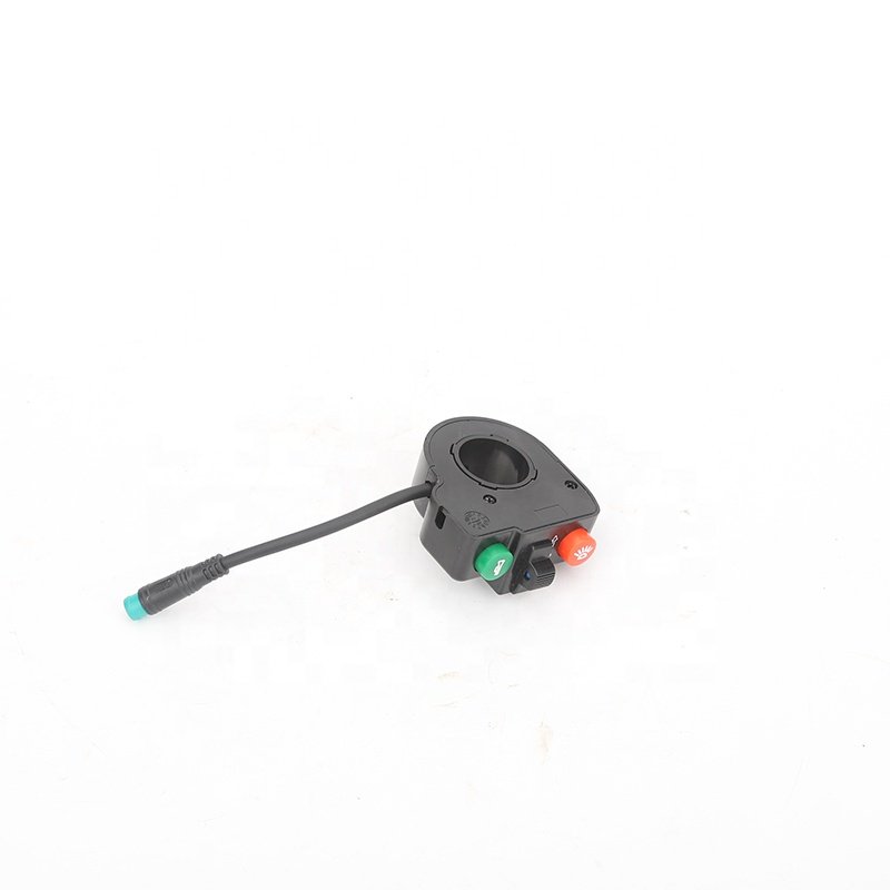 Three in One Switch with Short Cable With Waterproof Connector Two Small Switch for Electric Scooter Motorcycle Switch
