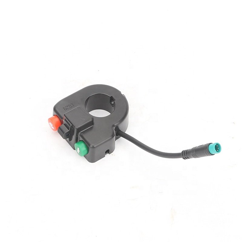 Three in One Switch with Short Cable With Waterproof Connector Two Small Switch for Electric Scooter Motorcycle Switch