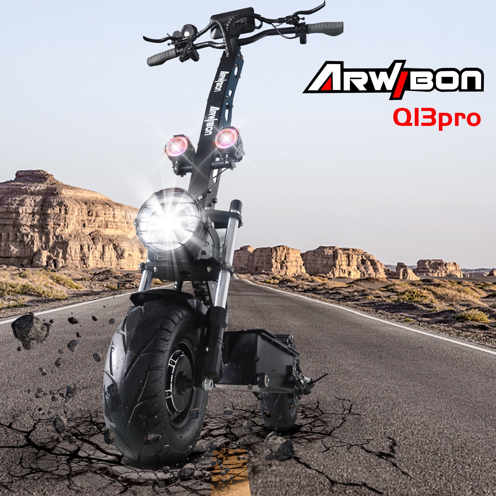 Fast Shipping 8000W Adult Two Wheel 60V 13 inch Electric Scooter Dual Motor Powerful Adult Electric Scooter with Seat
