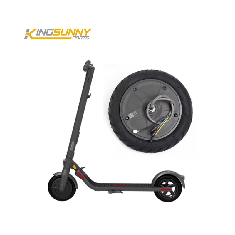 Original 350W Motor Engine For Nine bot E22 E25 E45 Electric Scooter 9*2 Front Driving Wheel Solid Tire Replacement Parts