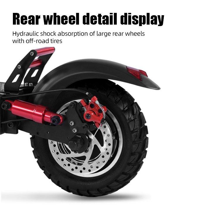 500w brushless motor 10-inch pneumatic tires adult scooter foldable electric scooter custom
