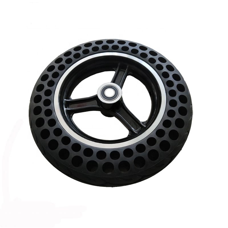 EU Warehouse 10" Tires 10*2.125 Porous Solid Rubber for Electric Scooter 10 Inch Scooter Parts