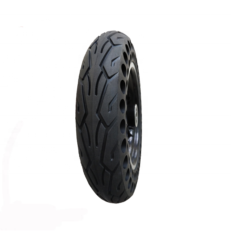 EU Warehouse 10" Tires 10*2.125 Porous Solid Rubber for Electric Scooter 10 Inch Scooter Parts