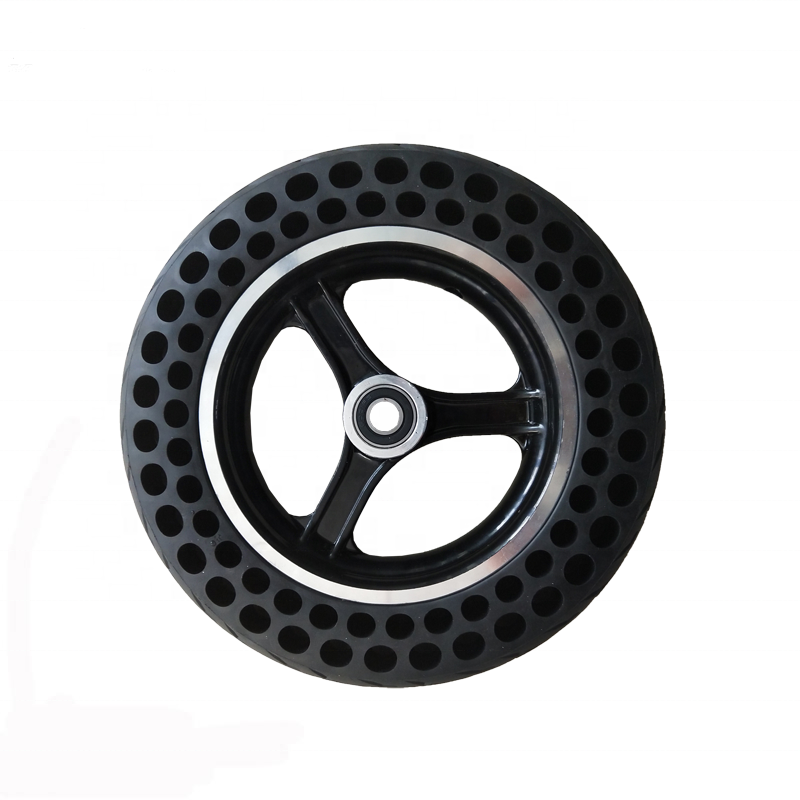 EU Warehouse 10" Tires 10*2.125 Porous Solid Rubber for Electric Scooter 10 Inch Scooter Parts