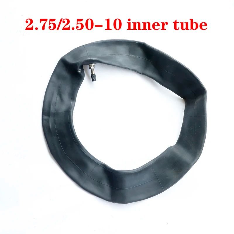 10x2.5/2.7 Straight Valve Tubes Ebike Bend Valve Inflatable Rubber Inner Tube For Electric bike Parts Inner Tube