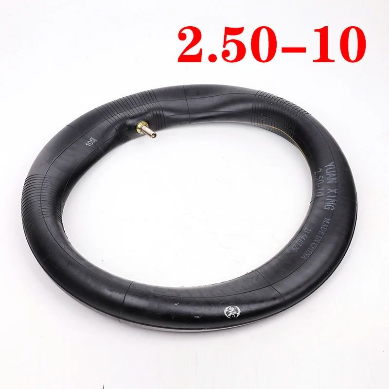 10x2.5/2.7 Straight Valve Tubes Ebike Bend Valve Inflatable Rubber Inner Tube For Electric bike Parts Inner Tube
