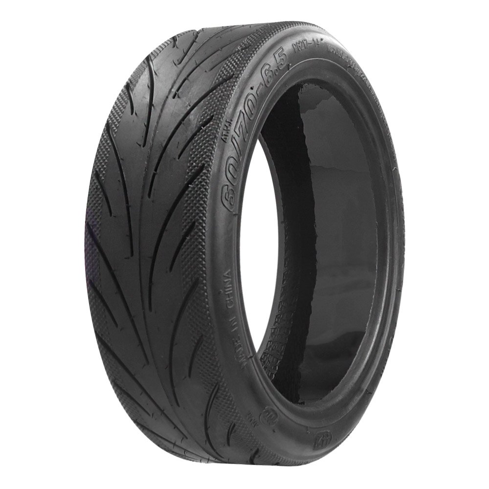 New Image EU Warehouse 60/70-6.5 Tubeless Tire With Glue Inside+Valve For Max G30/G30D/G30P E-Scooter 10 Inch Parts For Scooter