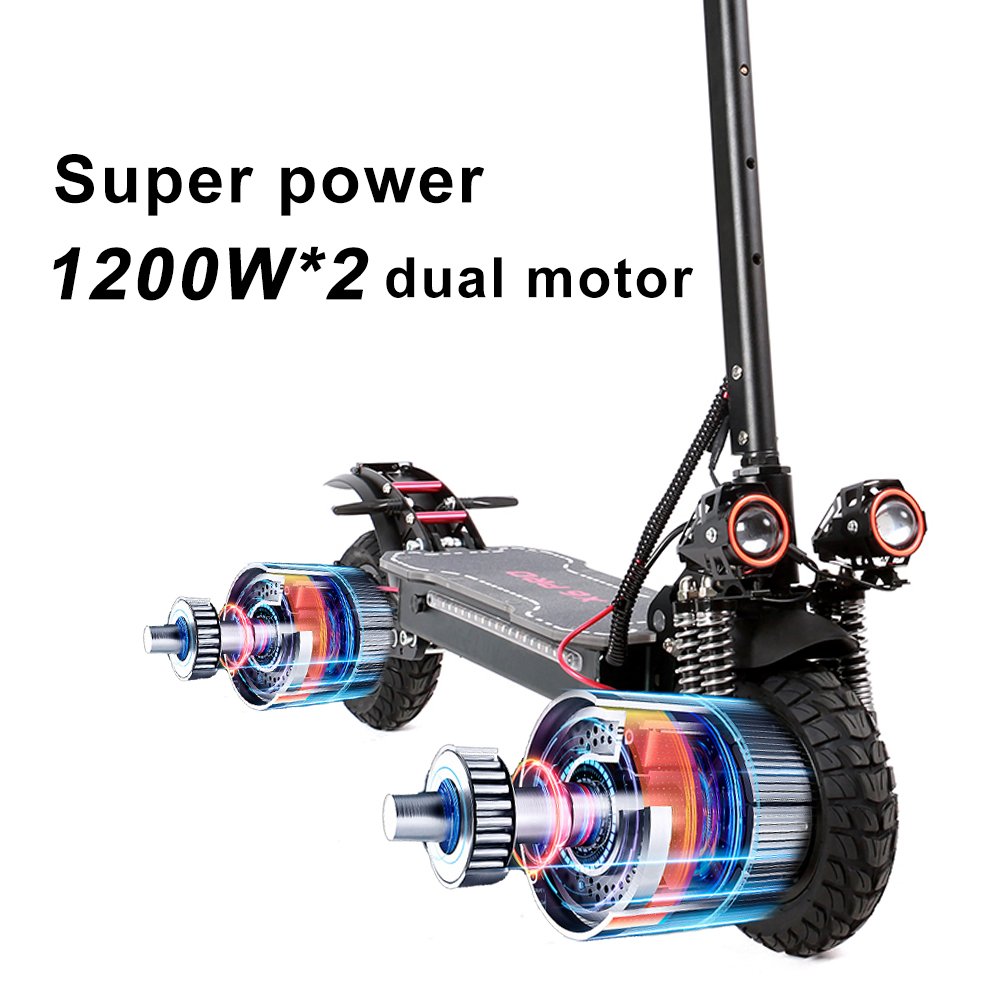 CE Certificate 48V 21AH Battery Adult Electric Scooter 2400W Big Motor Two Wheel Foldable 60KM/H Speed Fast Electric Scooter
