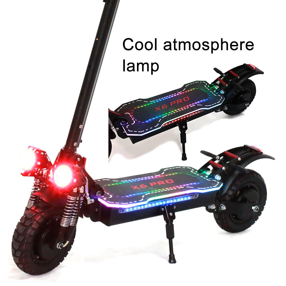 CE Certificate 48V 21AH Battery Adult Electric Scooter 2400W Big Motor Two Wheel Foldable 60KM/H Speed Fast Electric Scooter