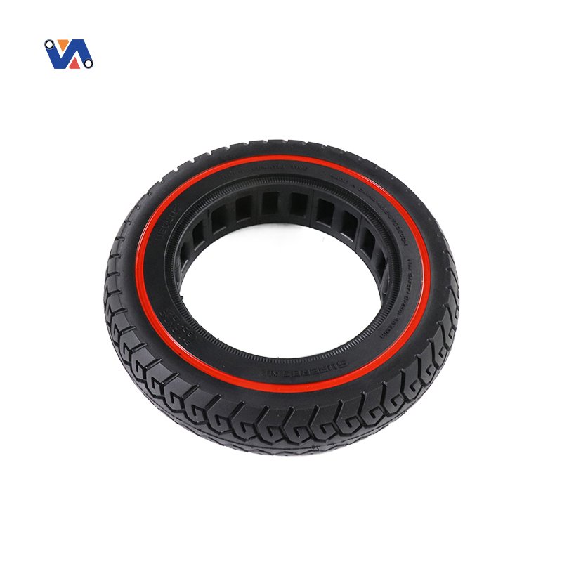 New Image Superbsail Scooter Solid Tire Red Ring 8 1/2*2(50-134) Solid Tire For Zero8/9 Electric Scooter Parts Wheel Solid Tire