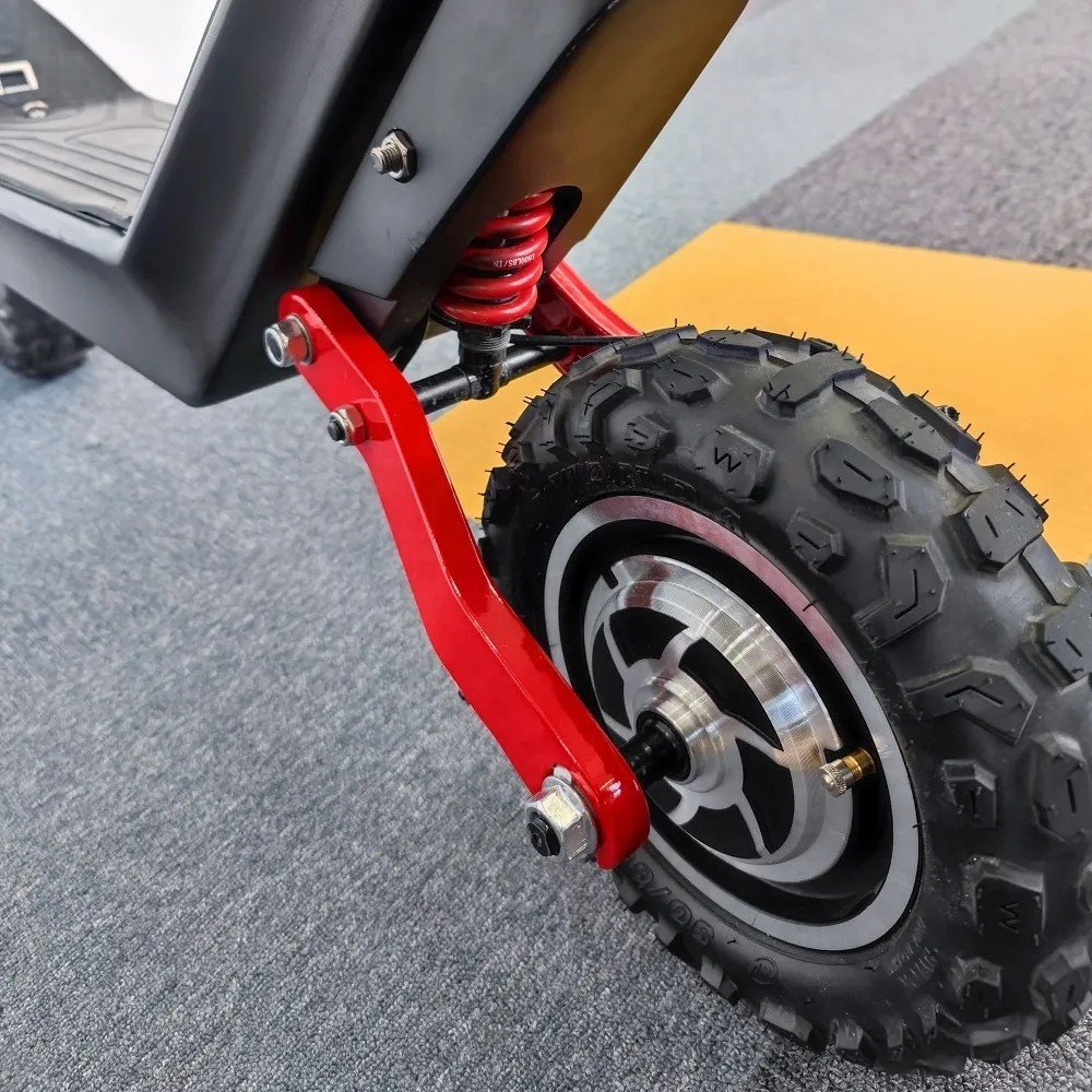 High-quality Folding E Scooter 11inch Fat Tire 2400W Dual Motors Powerful Off Road HX X10 Electric Scooter