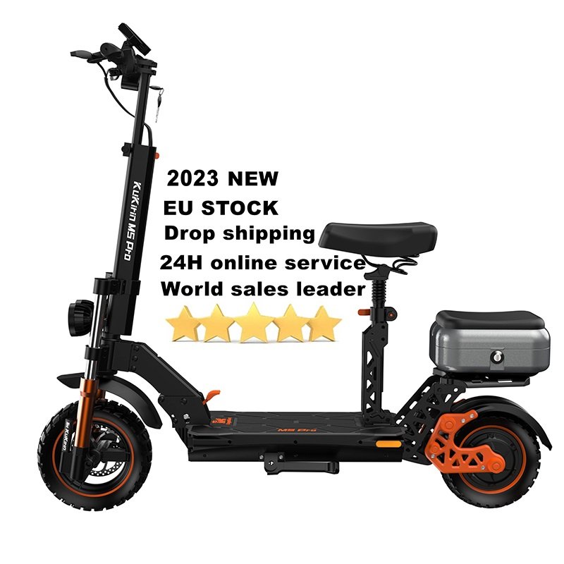 EU Factory wholesale Electric Scooter KUGOO Kukirin M5 PRO Folding Electric Scooter with Seat for Adults