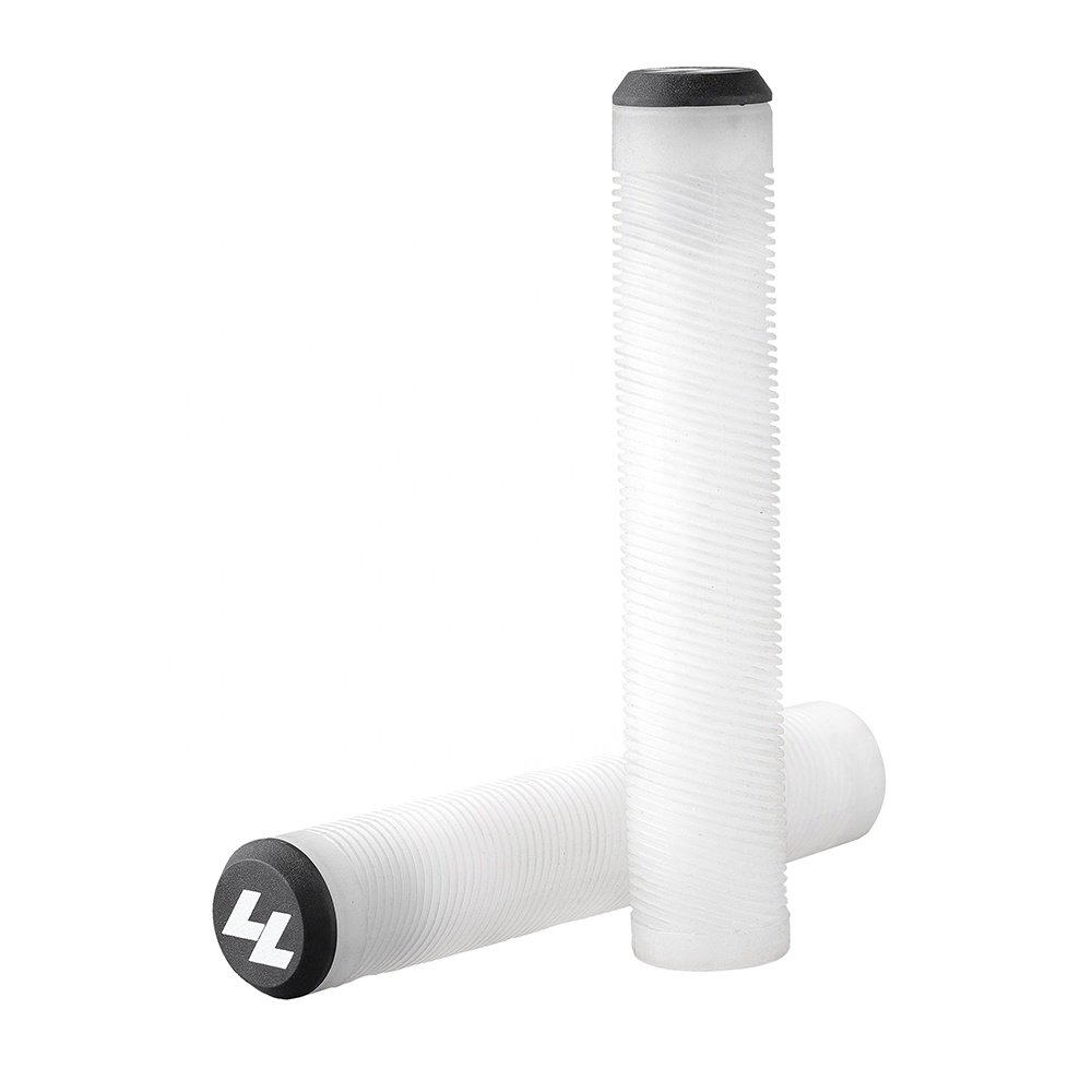 Huoli Factory Custom 145mm 160mm 170mm Soft Rubber Bike dirtbike Handlebar Cover Scooter Grips With Bar Ends for Ethic odi