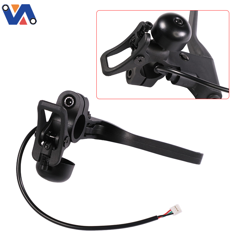 New Image Aluminum Brake Handle Brakes Lever Part Replacement For Xiaomi 4 pro Scooter Brake Handle