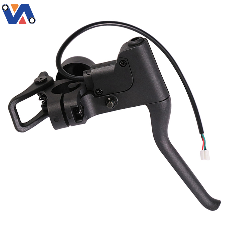 New Image Aluminum Brake Handle Brakes Lever Part Replacement For Xiaomi 4 pro Scooter Brake Handle