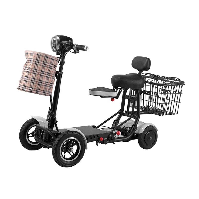 Popular Four Wheels Folding Mobility Portable Electric Scooter