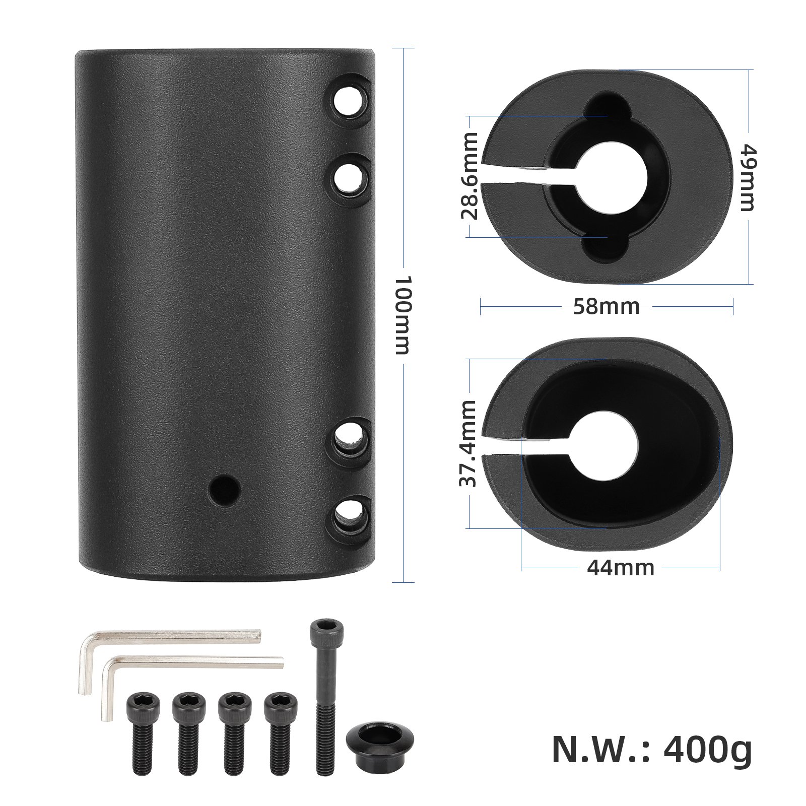 Electric Scooter Folding Fixing Device Assemble For Ninebot G30 Specialty Scooter Parts Steering Linkage Sleeve