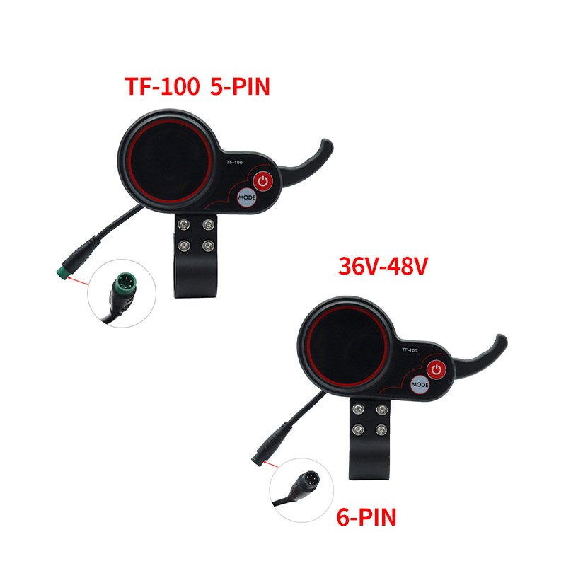 36V-48V 350W Motor Brushless Controller LCD Display Panel Thumb Throttle Electric Bicycles Scooter