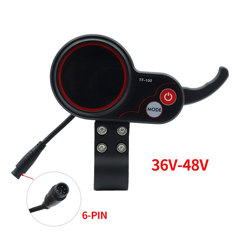 36V-48V 350W Motor Brushless Controller LCD Display Panel Thumb Throttle Electric Bicycles Scooter