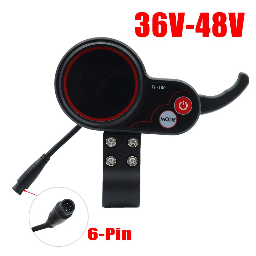 36V-48V 350W Motor Brushless Controller LCD Display Panel Thumb Throttle Electric Bicycles Scooter