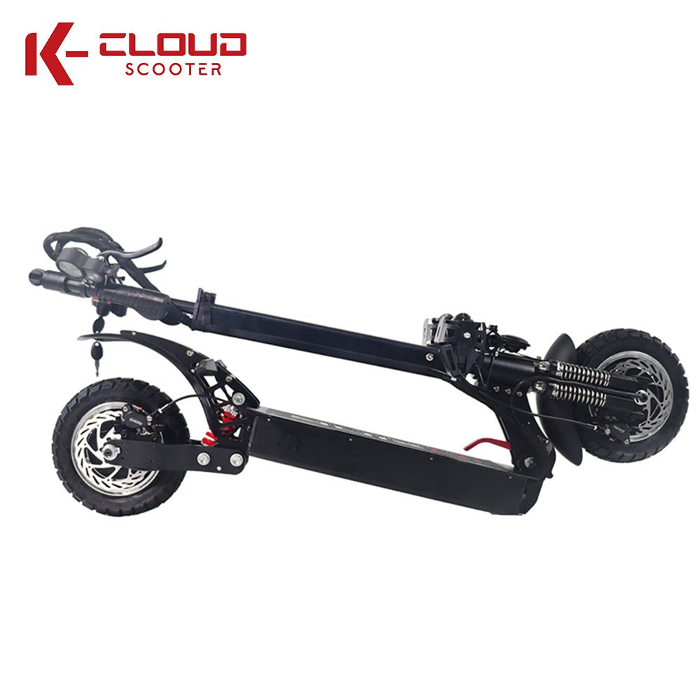 CLOUD wholesale scooter electric adult 2400W dual motor fast electric scooter with seat two wheel foldable e scooter