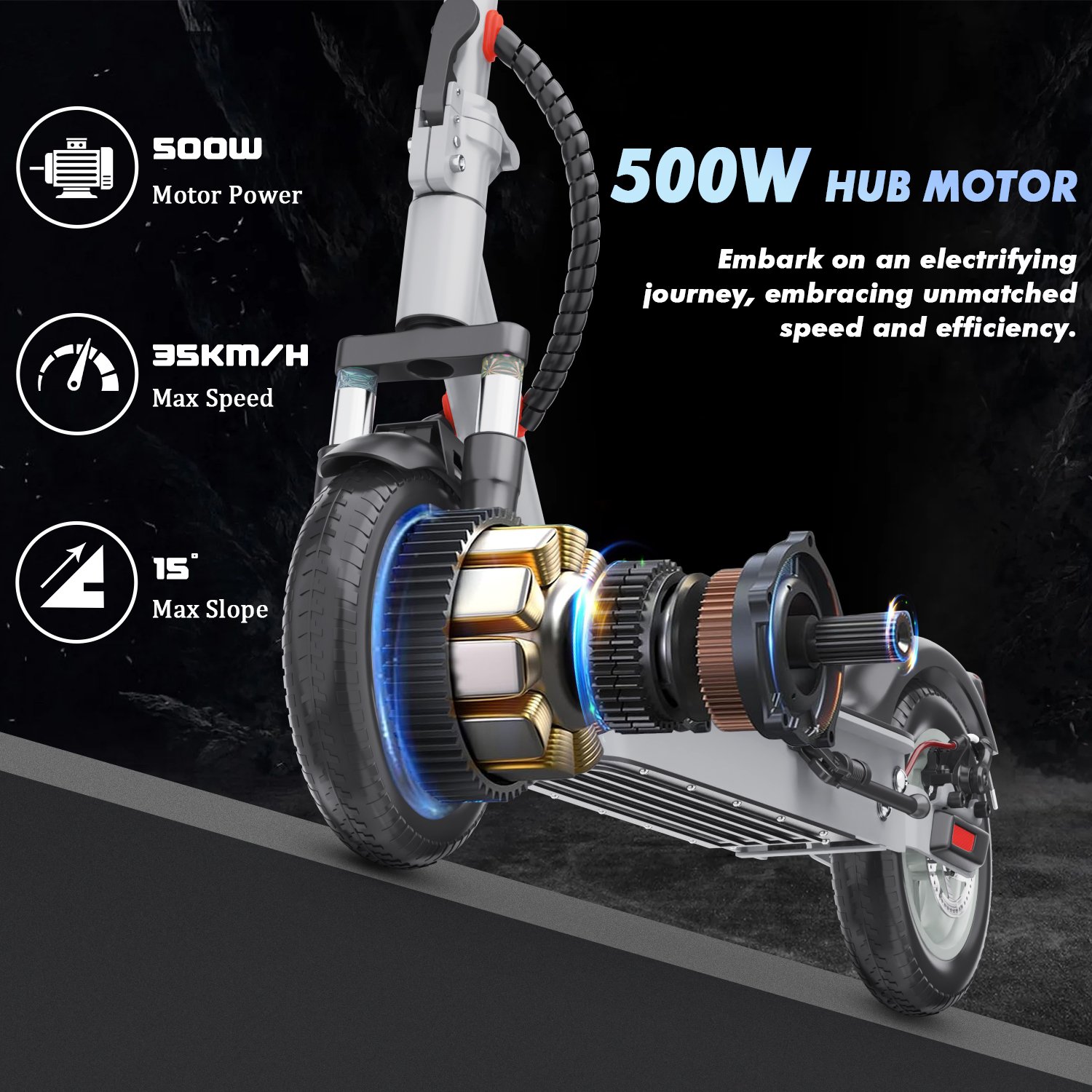 10inch 500w iENYRID M1 Foldable Folding Adult Trottinette Electrique Electrico E-Scooter E Electric Scooter