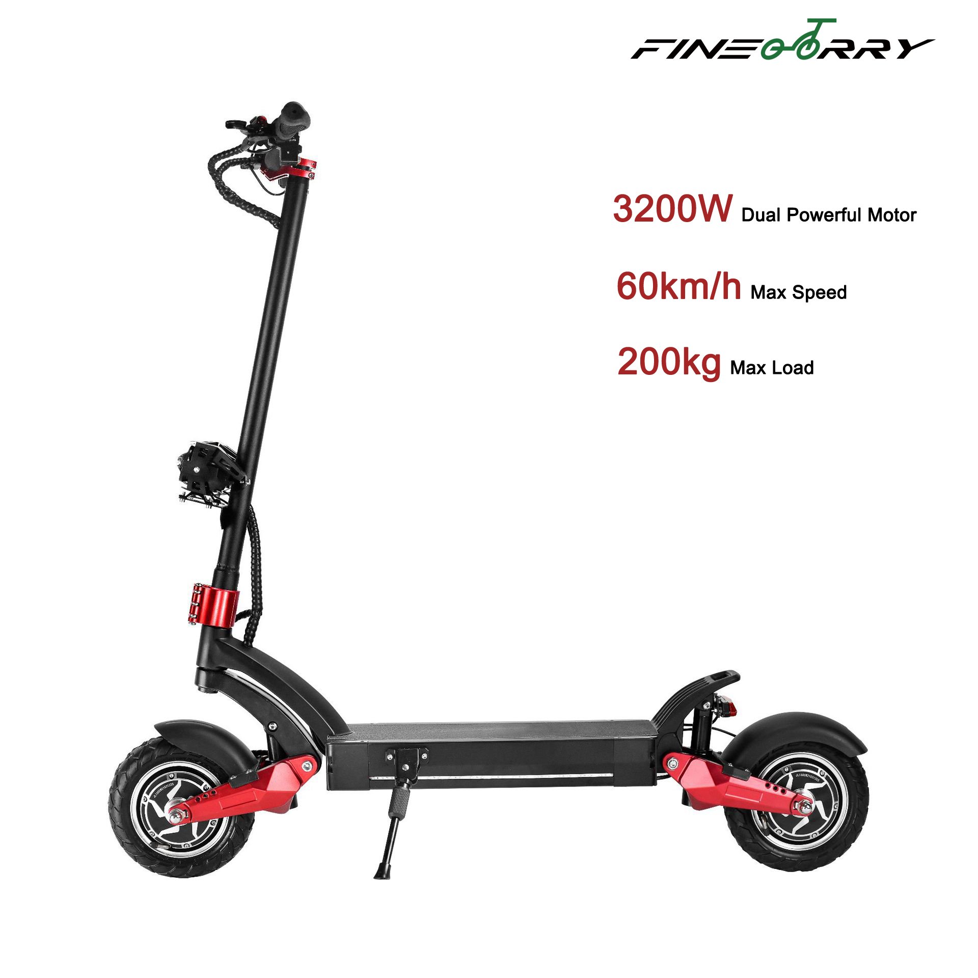 52V 1600W 60km/h top electric scooter for chile with CE FCC ROHS OEM ODM EU US warehouse