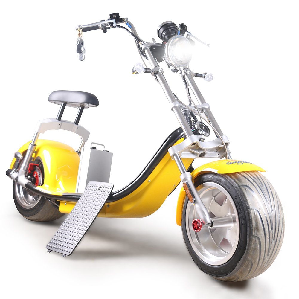 Lithium battery 60V electric scooter 2000w city coco with seat in stock