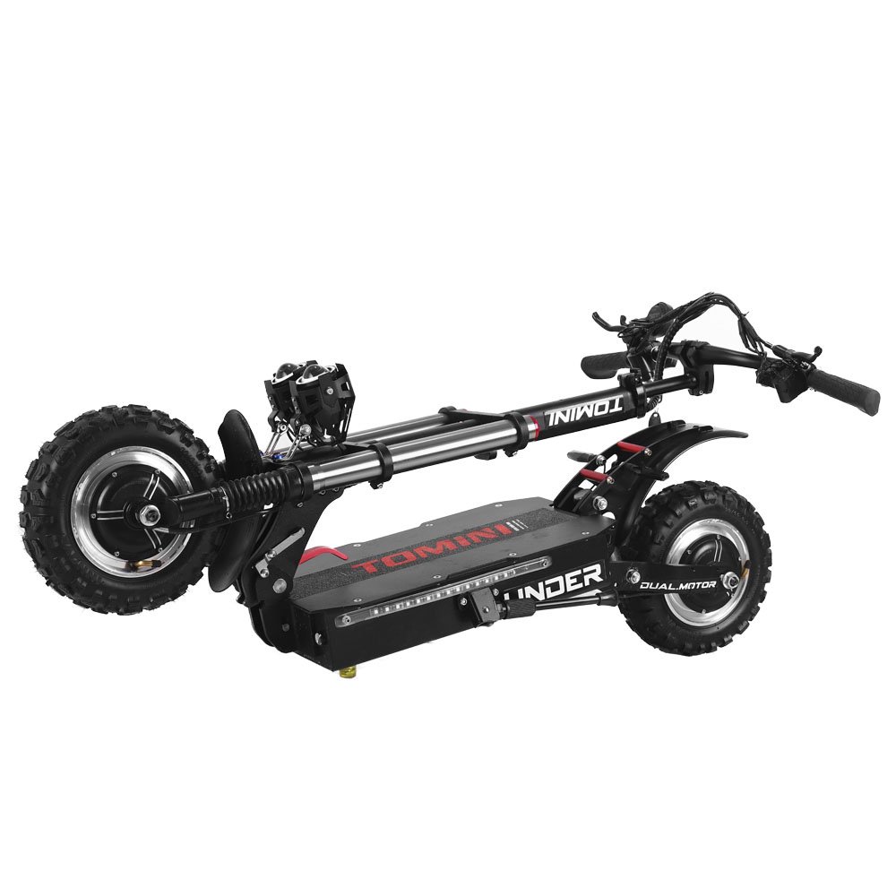 Tomini 60V 6000w Dual Motor Top Powerful electric scooter parts fastest long range electric scooter