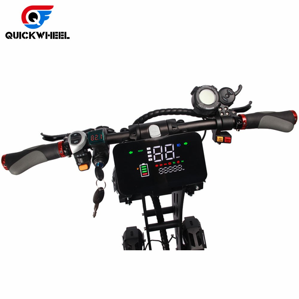 Quickwheel Cheap 8000W Powerful 13 Inch Fat Tire 100 Km Long Range Off Road Scooter Adult 72V Electric Scooter