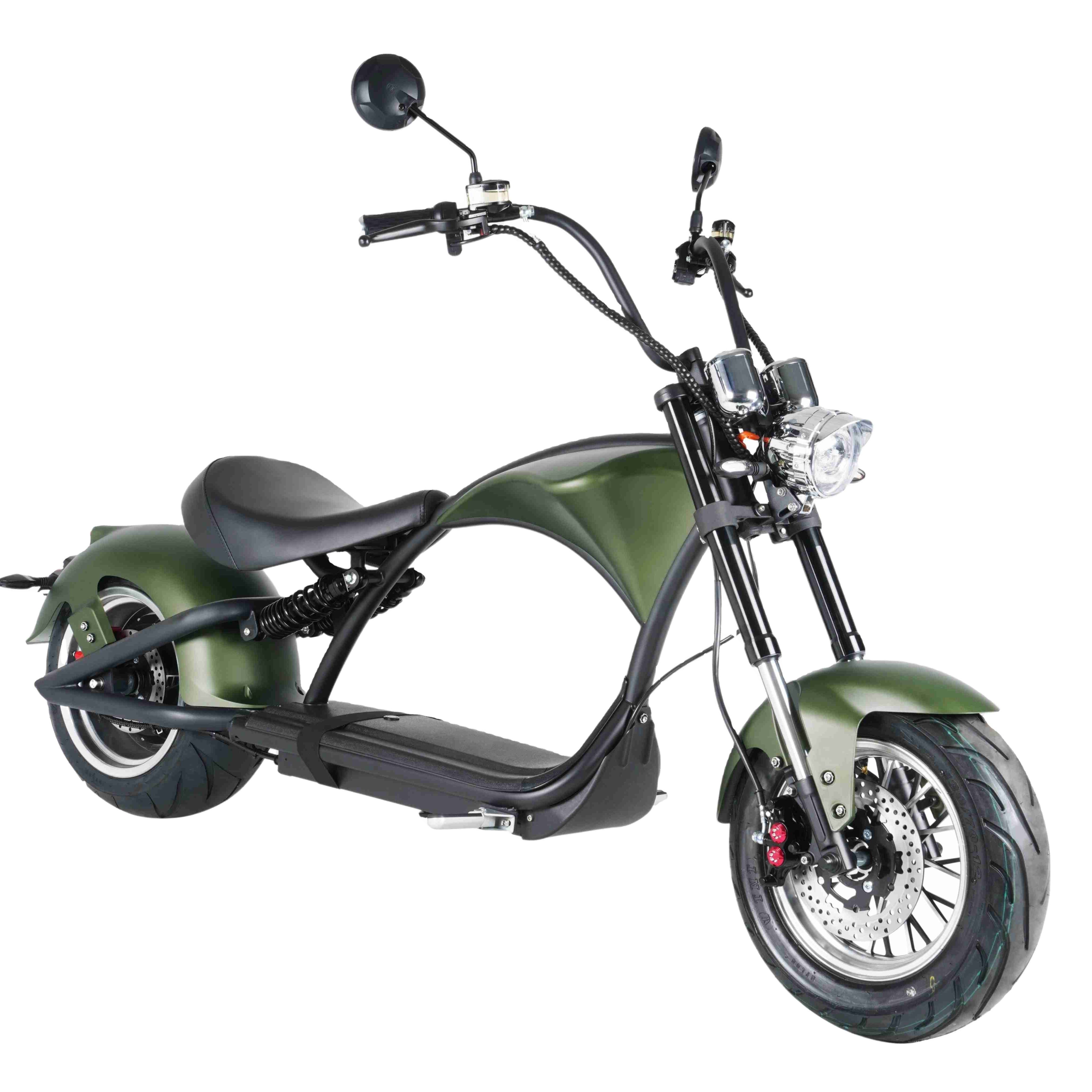 EU/USA Warehouse Eec coc citycoco 2000W 3000W citycoco 2 wheel electric scooter for adult E-Chopper electric scooters
