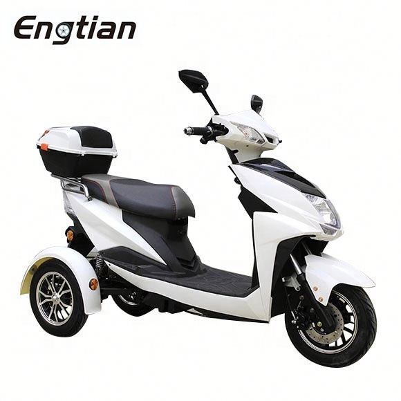 Cheap pricwe high Quality 3 three wheel electric scooter tricycle bicycle for adults