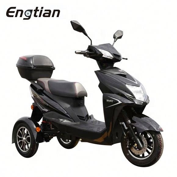 Cheap pricwe high Quality 3 three wheel electric scooter tricycle bicycle for adults