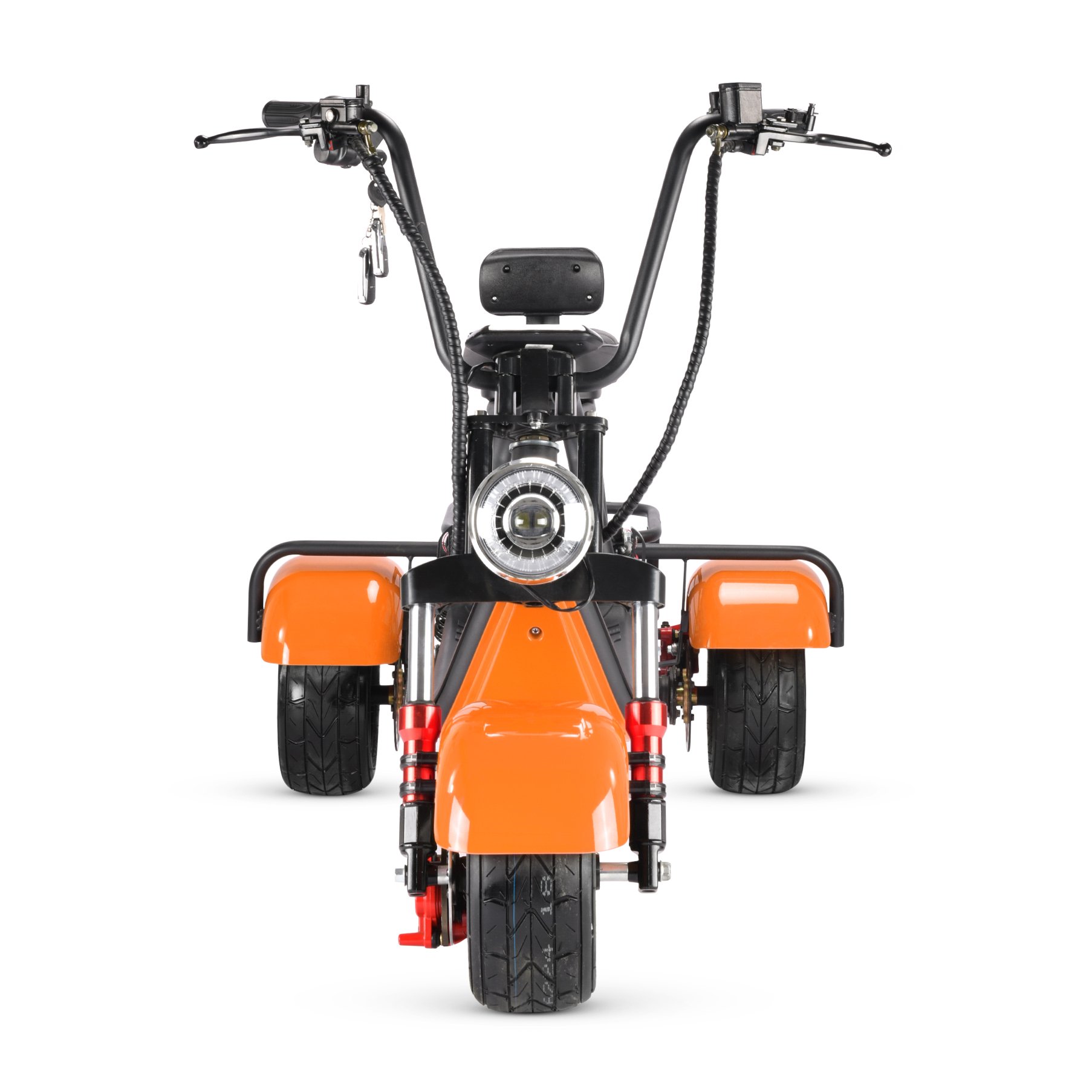 Three Wheels Fat Tire Trike Adult Tricycle Citycoco 3 Wheel Electric Scooter 800W Fat Bike Tire Electric Scooters