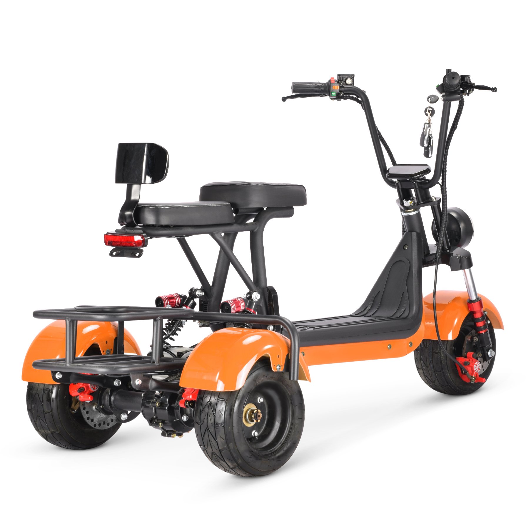 Three Wheels Fat Tire Trike Adult Tricycle Citycoco 3 Wheel Electric Scooter 800W Fat Bike Tire Electric Scooters