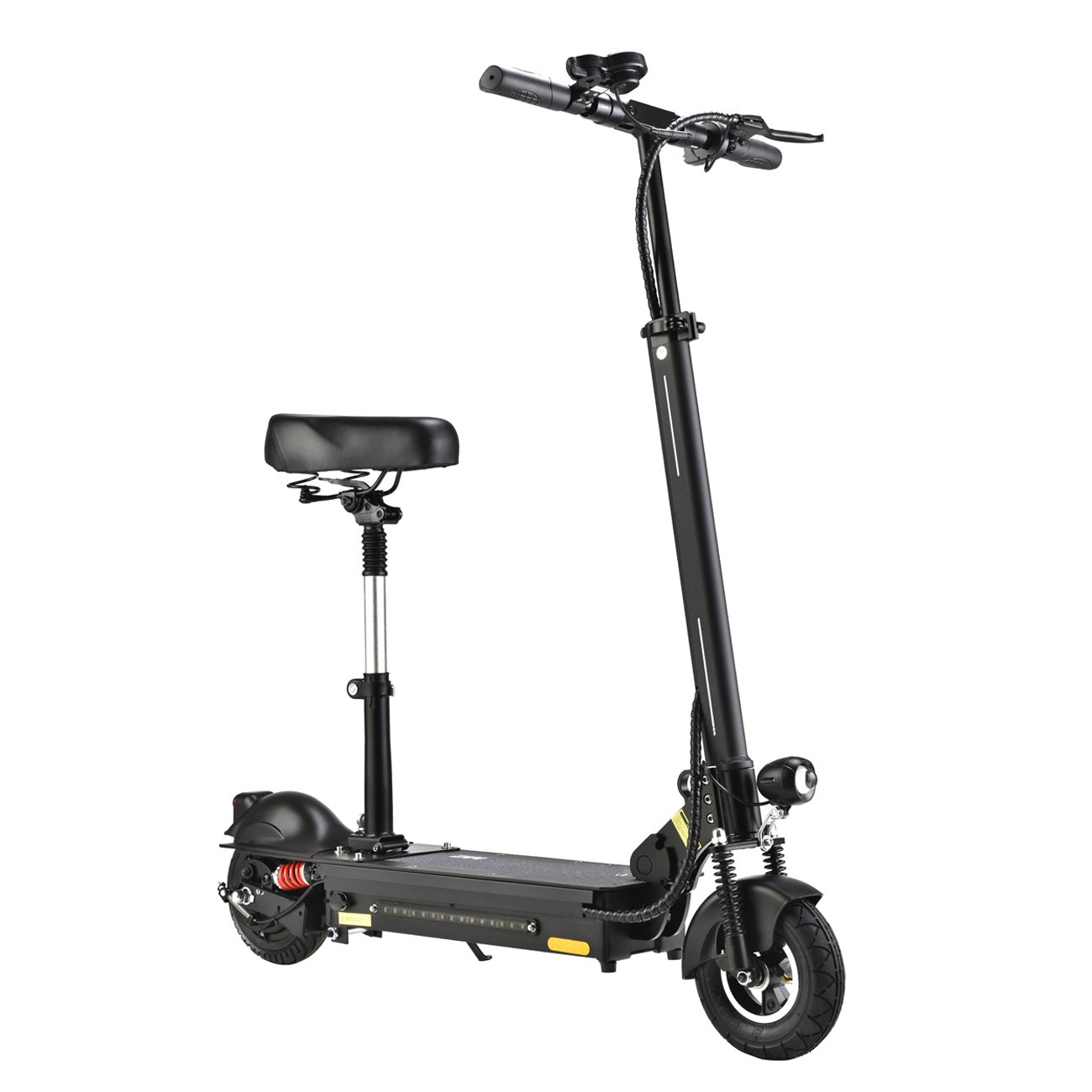 2023 New Hot Sale Luggage Scooter Foldable Led Light Seat Big Tire Electrics Scooters