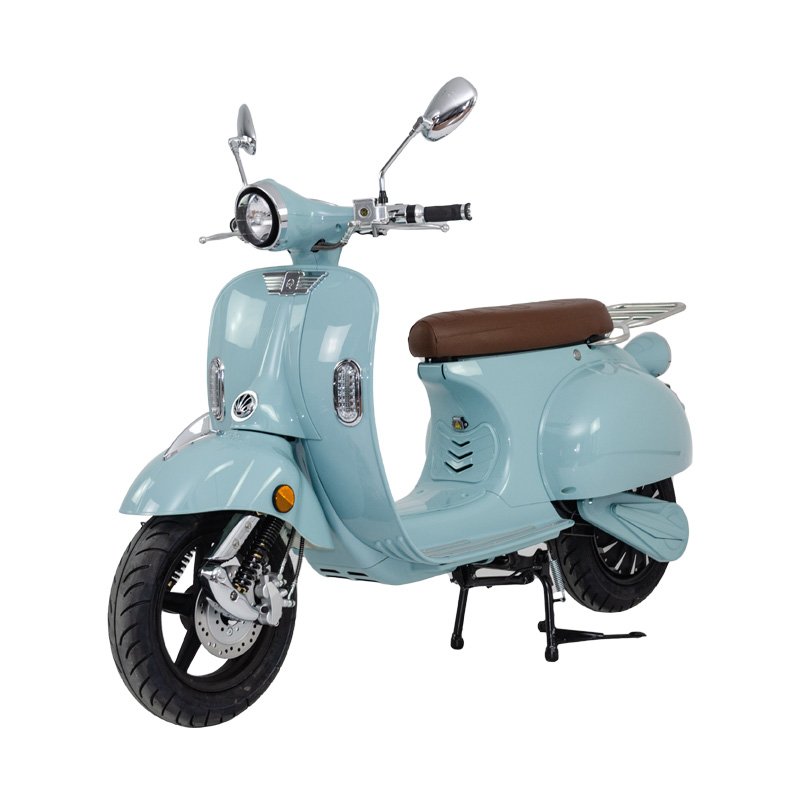 EEC electric scooter high speed 85 km/h with removable lithium battery 4500W motor and rear topcase